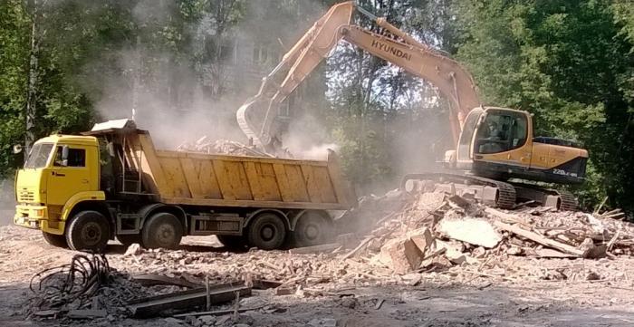 Вывоз бетонного боя и ЖБИ отходов в Череповце от ПроМусор, цена от 2760 руб., утилизация и переработка