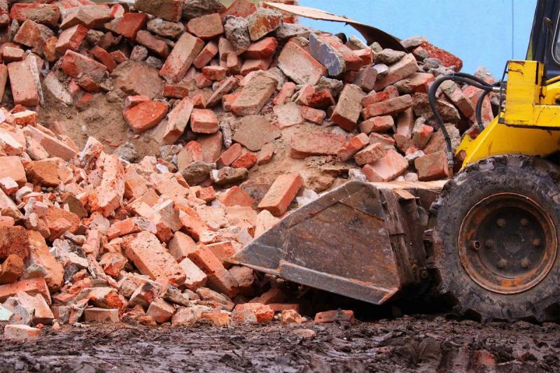 Вывоз кирпичного боя с утилизацией в Череповце в октябре